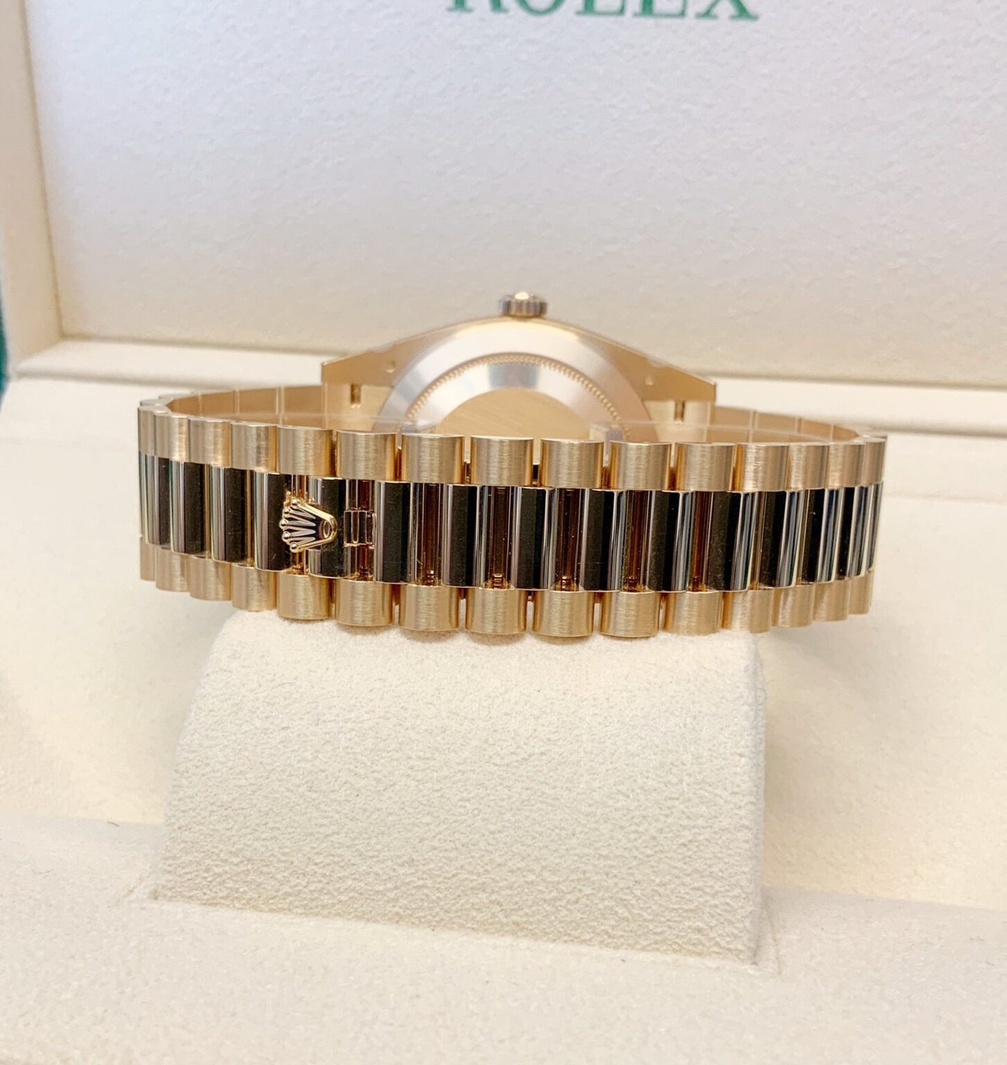 Rolex Day-Date II dial Black Roma