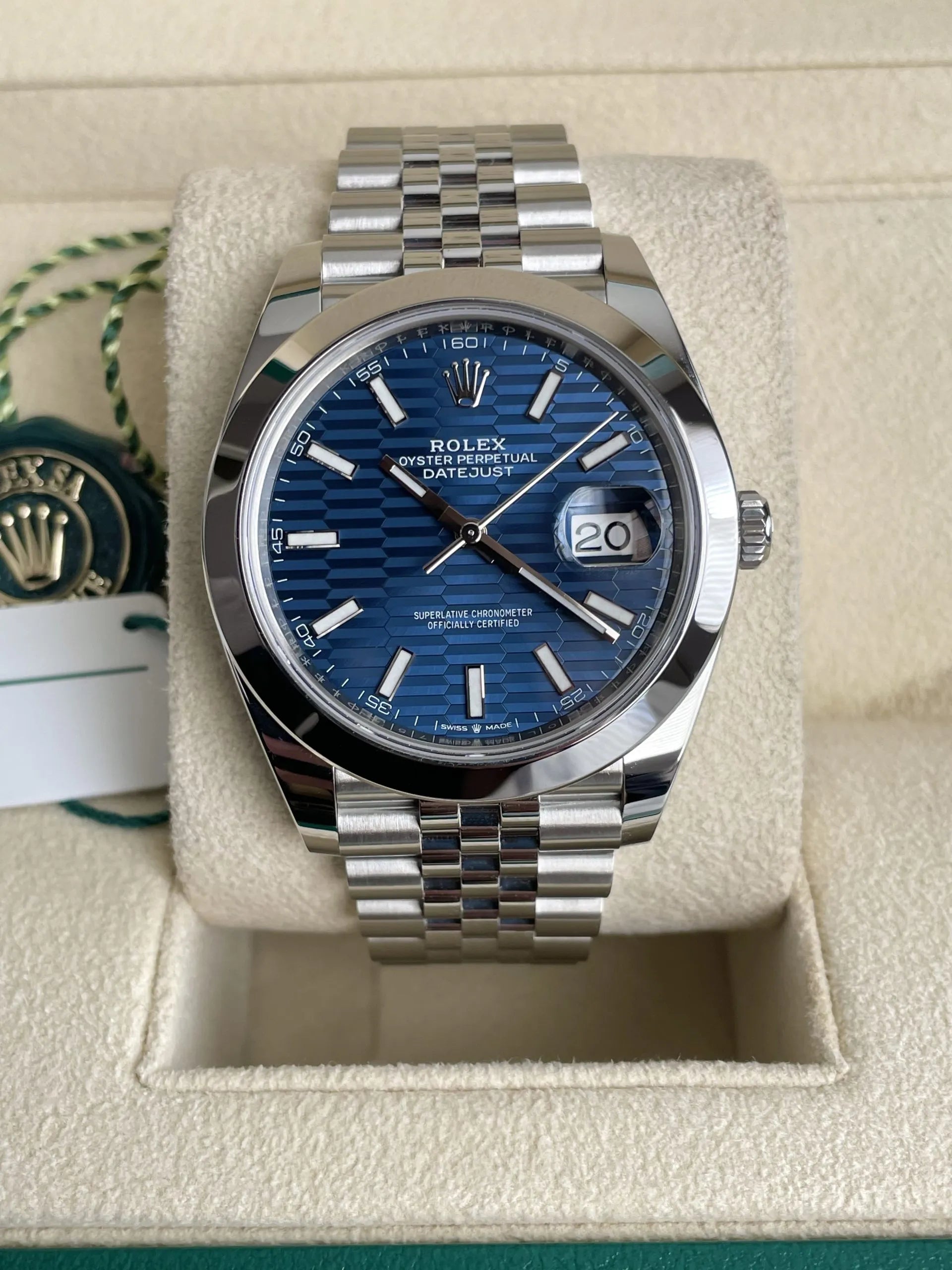 Oyster perpetual datejust 41 prezzo best sale