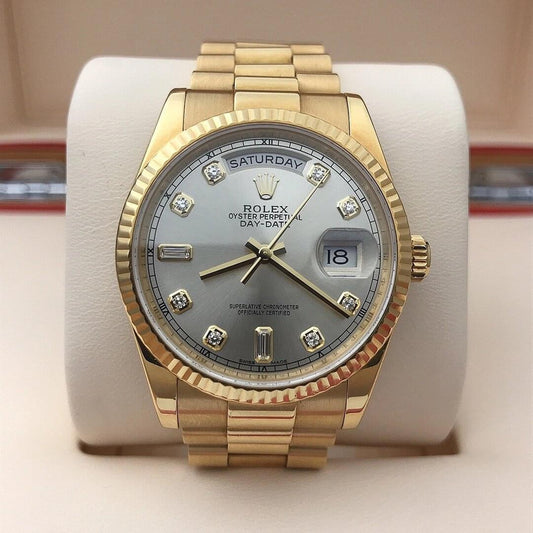 Rolex Day-Date Mother of pearl Diamond Dial