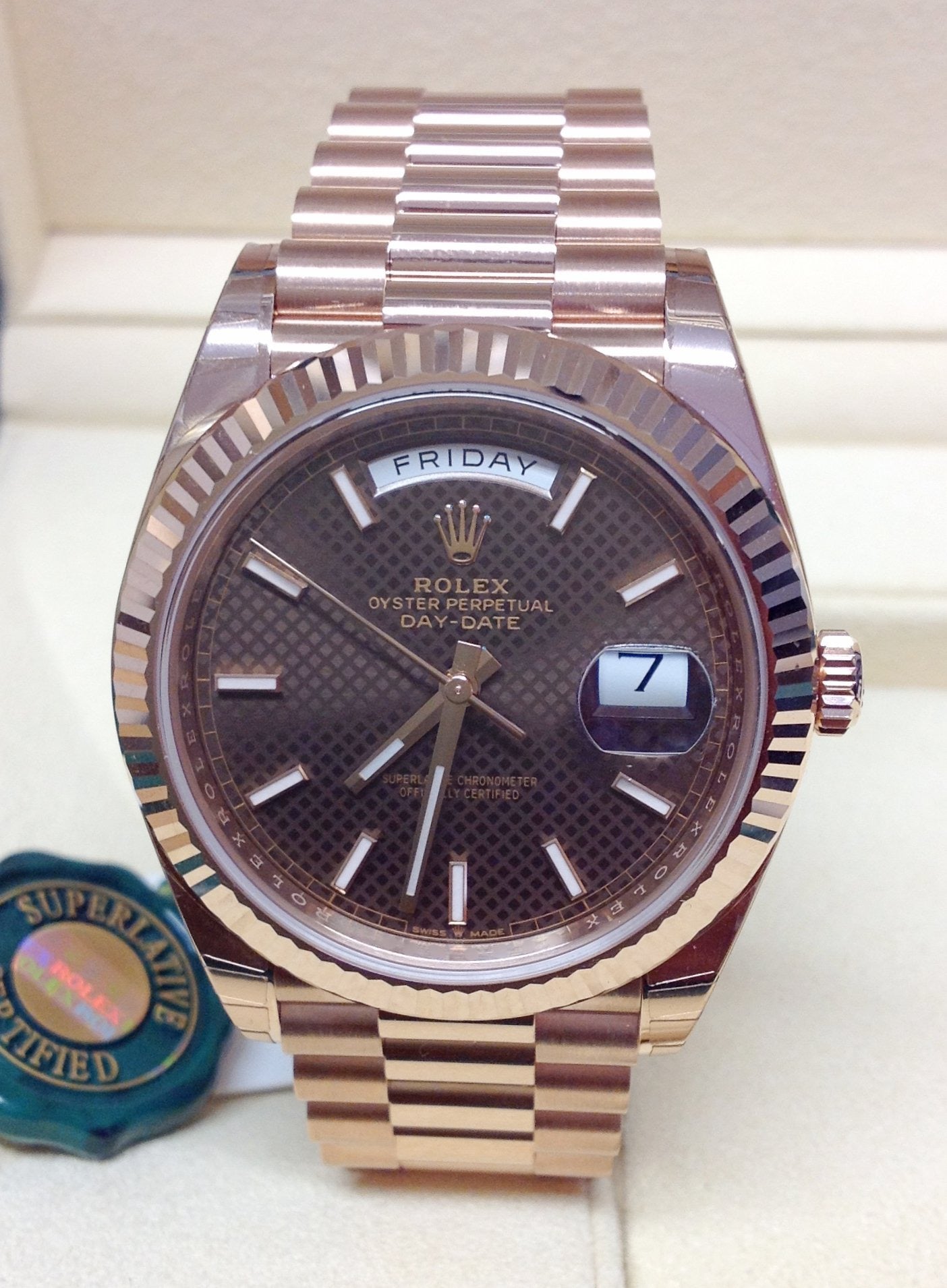 Rolex Day Date Rose Gold Replica F lli Del Tempo rolex-day-date-rose-gold-replica-f-lli-del-tempo