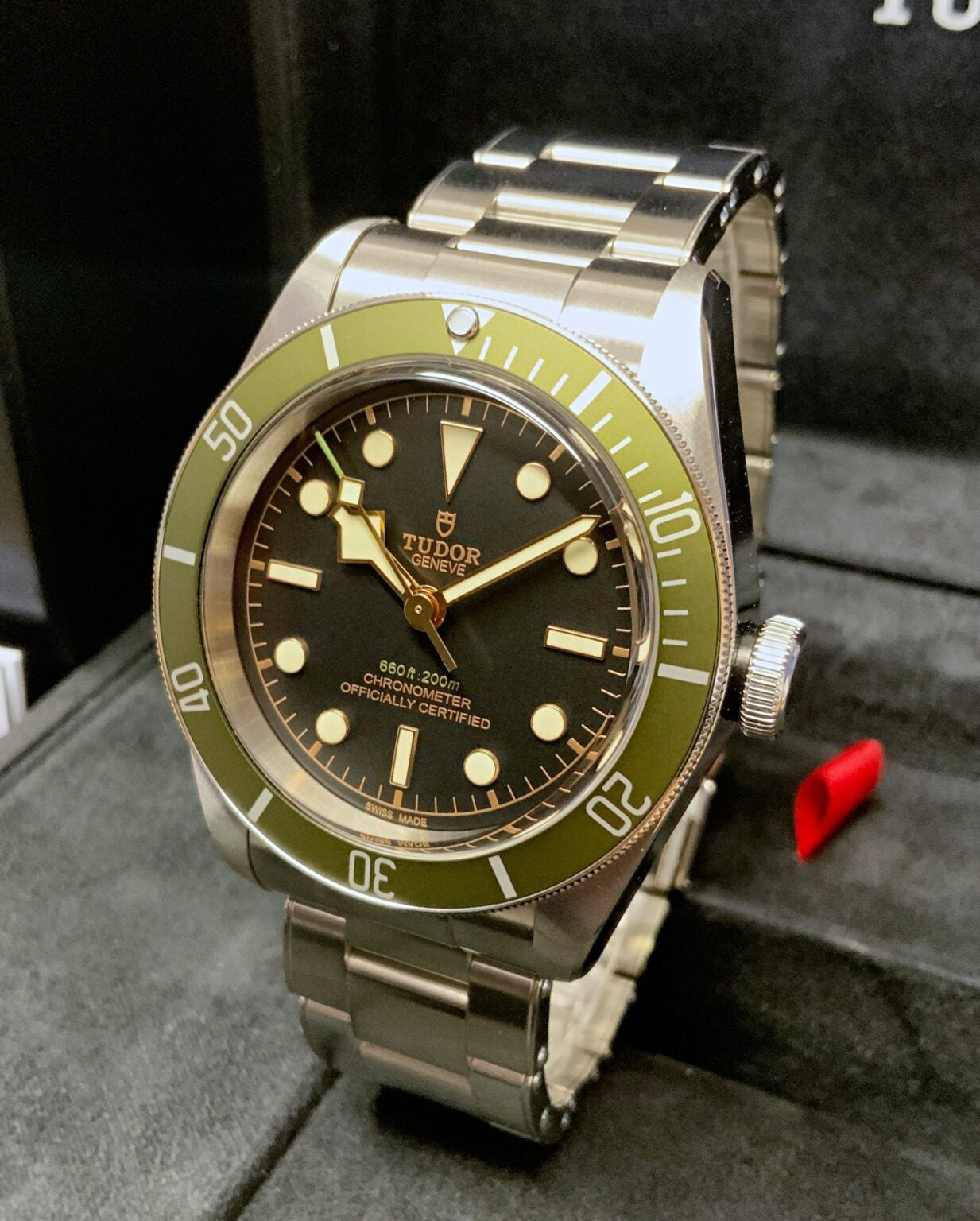 Tudor Heritage Black Bay  Harrods Green