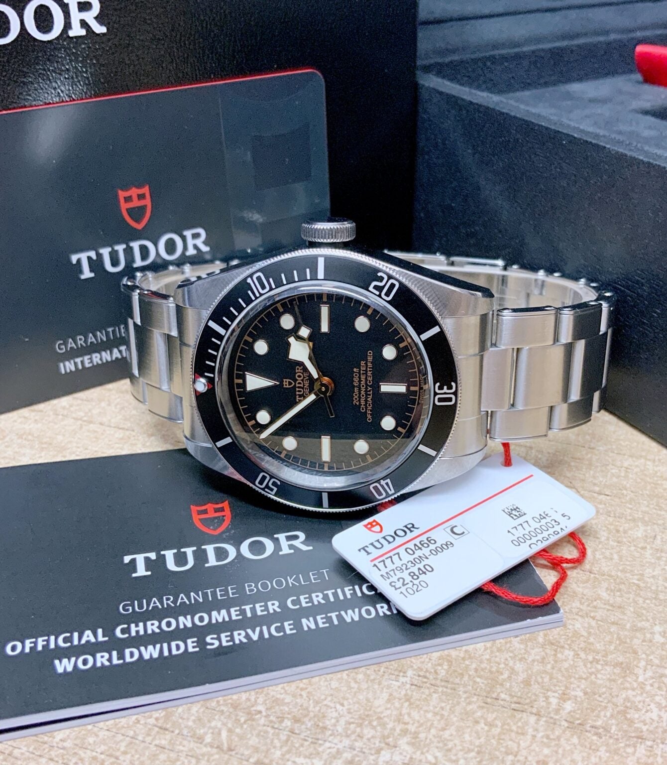 Tudor Heritage Black Bay  Black Dial