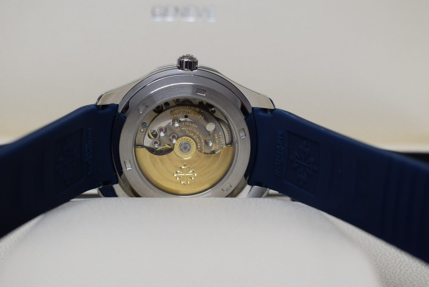 Patek Philippe aquanaut blue dial