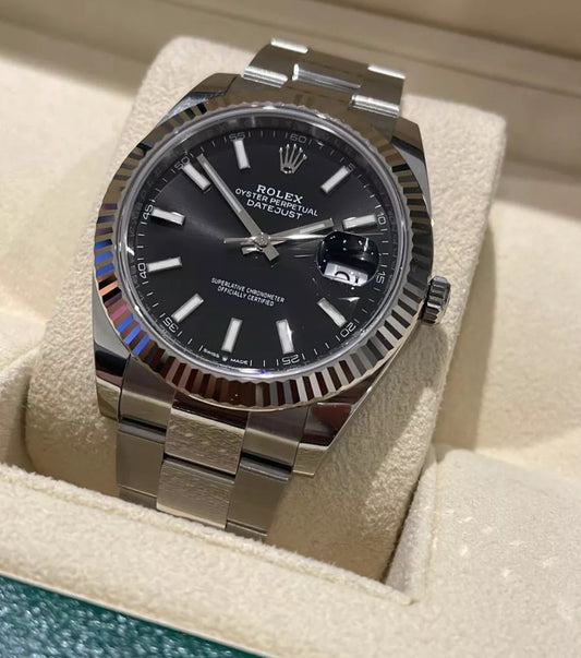 DATEJUST OYSTER (fondo nero)