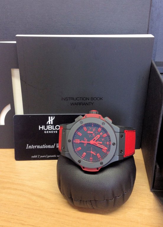 Hublot Big Bang All Black Red