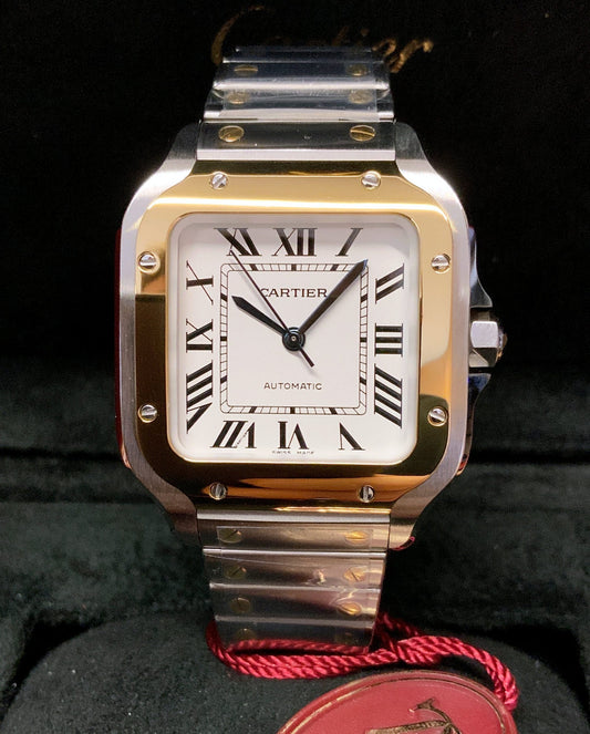 Cartier Santos acciaio oro